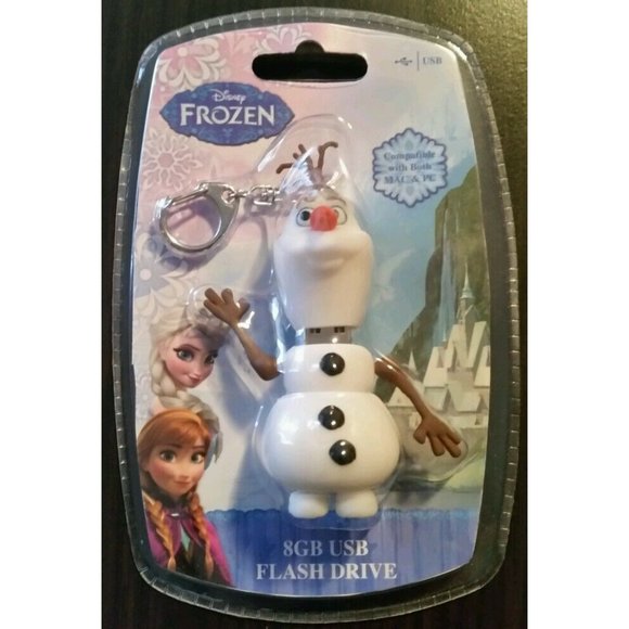 Disney Frozen "Olaf" 8GB USB Flash Drive Campatible with both MAC & PC